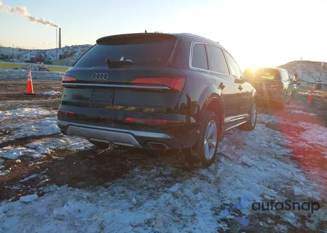 2025 Audi Q7 Premium 45 Tfsi Quattro Tiptronic z USA, uszkodzony, nr VIN WA1ACBF77SD007268